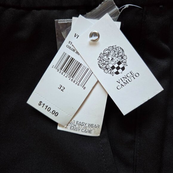 Vince Camuto Easy Wear Performance Jogger Pant Women’s Size 32 Black Stretch NWT - Picture 9 of 9